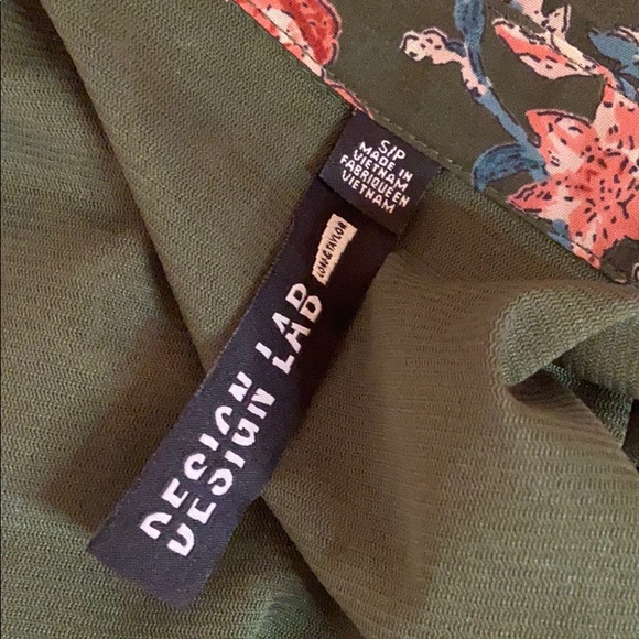 Design Lab Lord&Taylor Floral Ruffled Dress - Picture 3 of 4